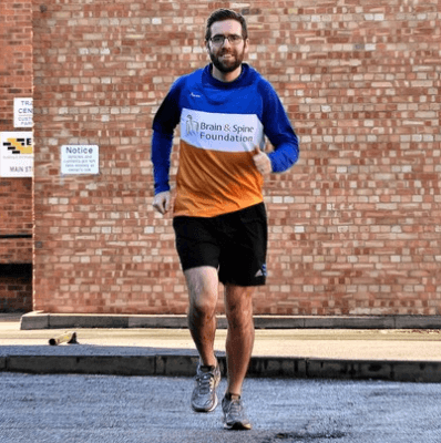 Astle Paterson’s Liam O’Shea to take part in the London Marathon for the Brain and Spine Foundation 7