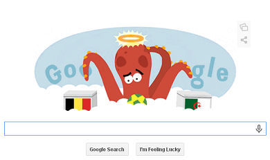 Paul the Octopus, Google 'doodle' and a little known fact about Astle Paterson 6