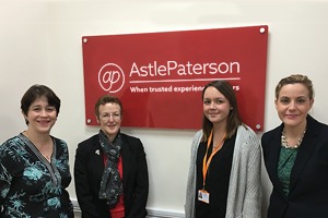 Astle Paterson support St Giles Hospice and raise over £1,600 11
