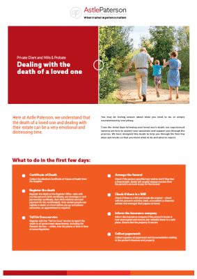 Dealing with the death of a loved one 9