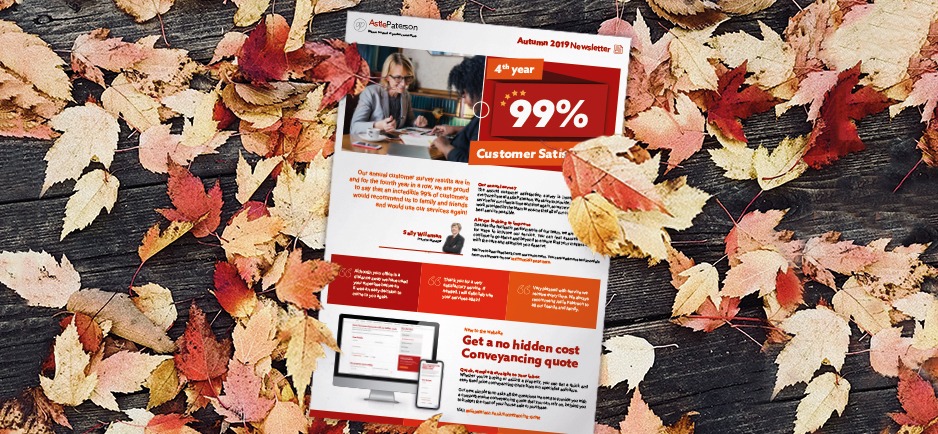 Our Autumn 2019 newsletter is here! 1
