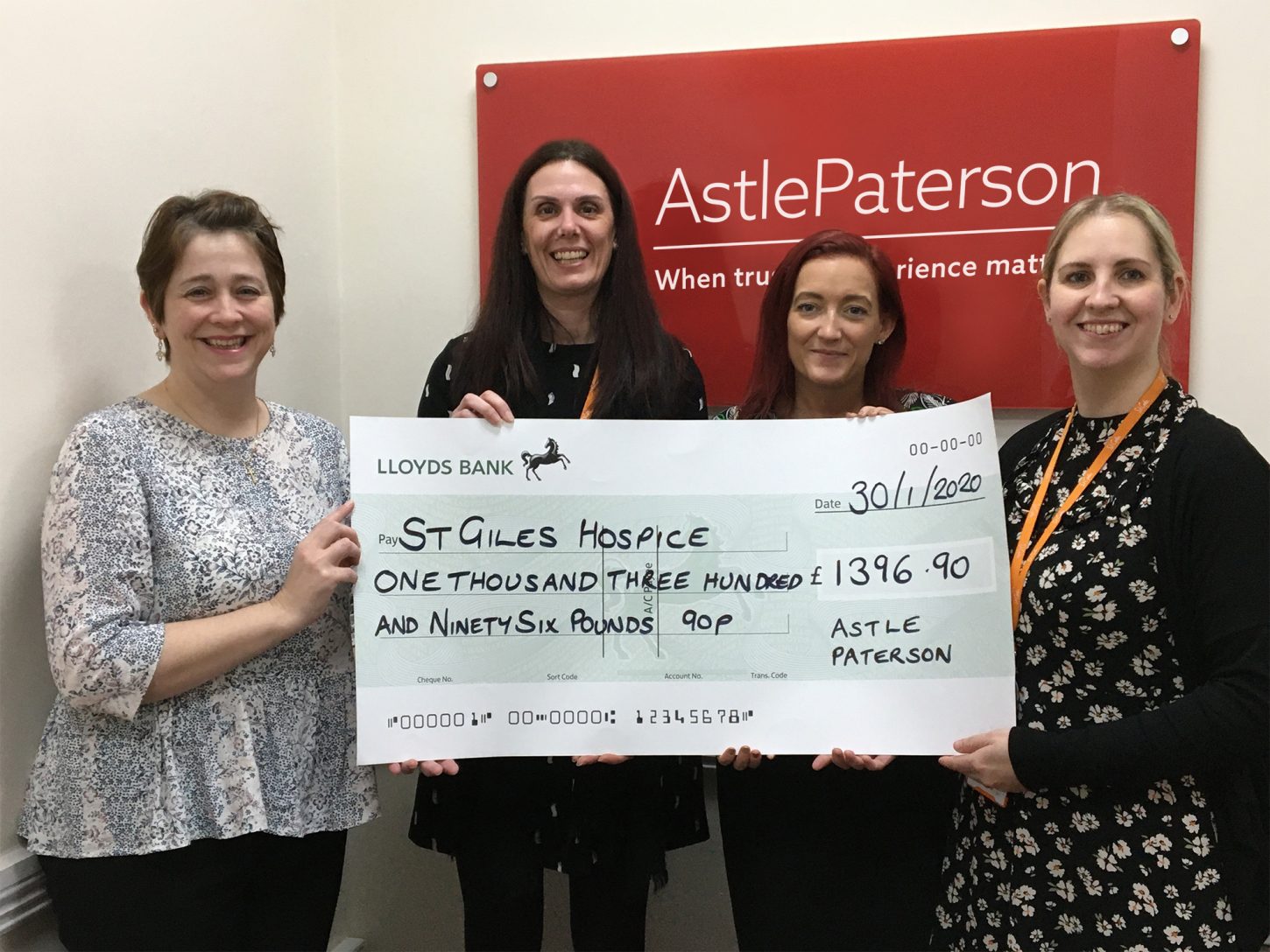 Over £1,300 raised for charity! 1 Over £1,300 raised for charity! 1
