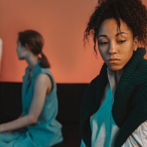 An Employee in the workplace about to make a settlement with her employer