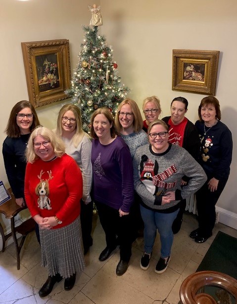 Great support for our Christmas jumper day! 2
