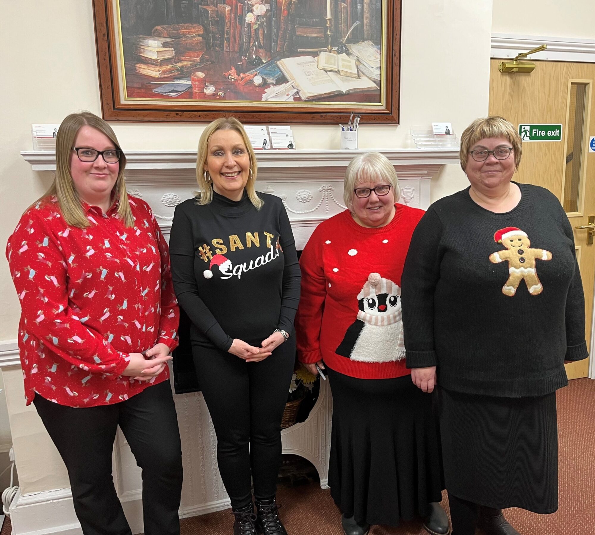 Great support for our Christmas jumper day! 1