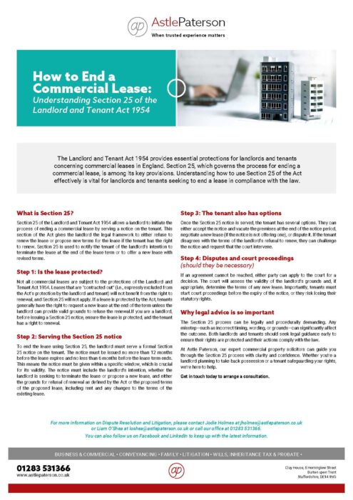 How to End a Commercial Lease